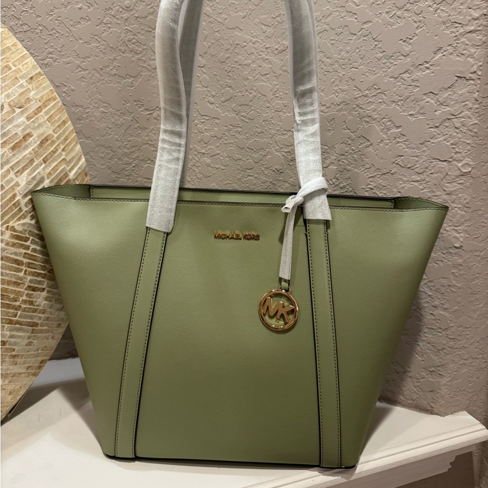 Michael Kors Sage Green Tote